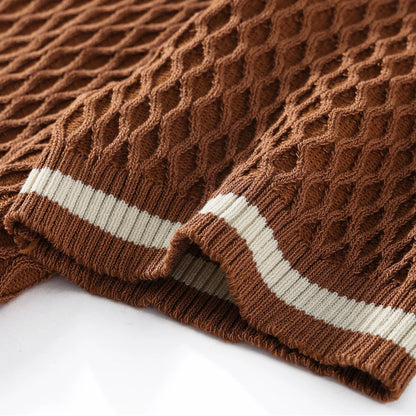 Polo Zip Knit