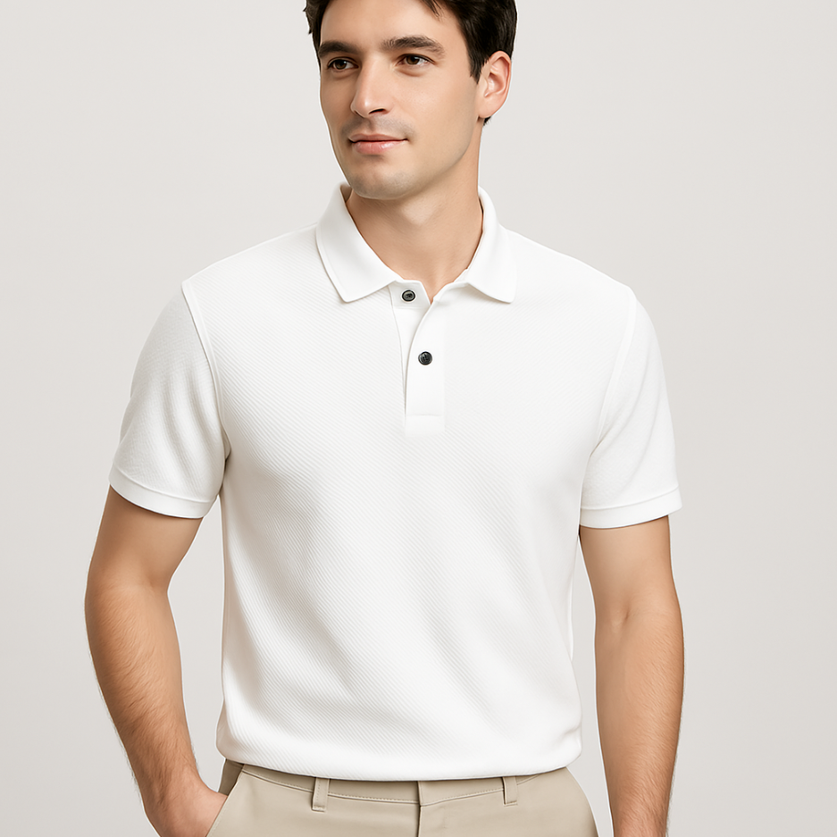 Tracko SoftCotton Polo – Classic Neutrals